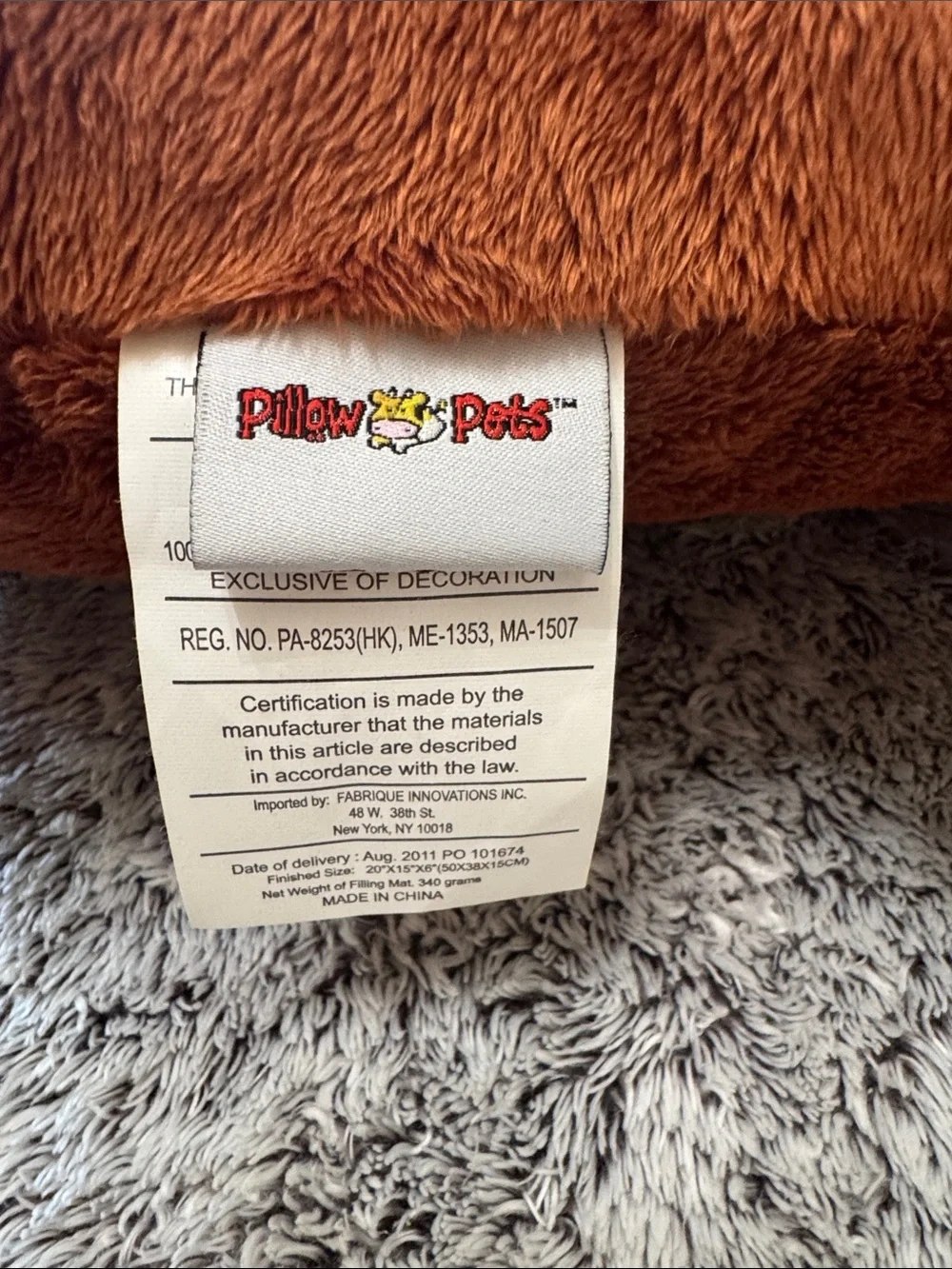 University of Texas Longhorns Plush Pillow Pet Bevo School Mascot NCAA Dorm Room